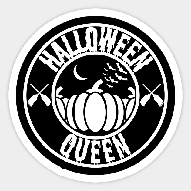 Halloween Queen Sticker by Red Wolf Rustics And Outfitters